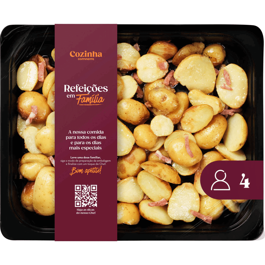 Batata Assada com Bacon para 4 Pessoas - COZINHA CONTINENTE