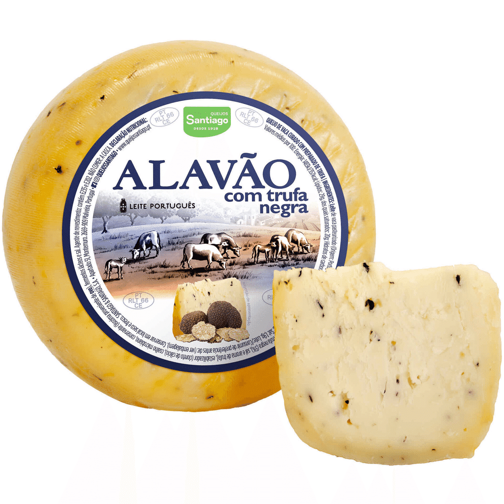 Queijo de Vaca Curado com Trufa Negra - ALAVÃO