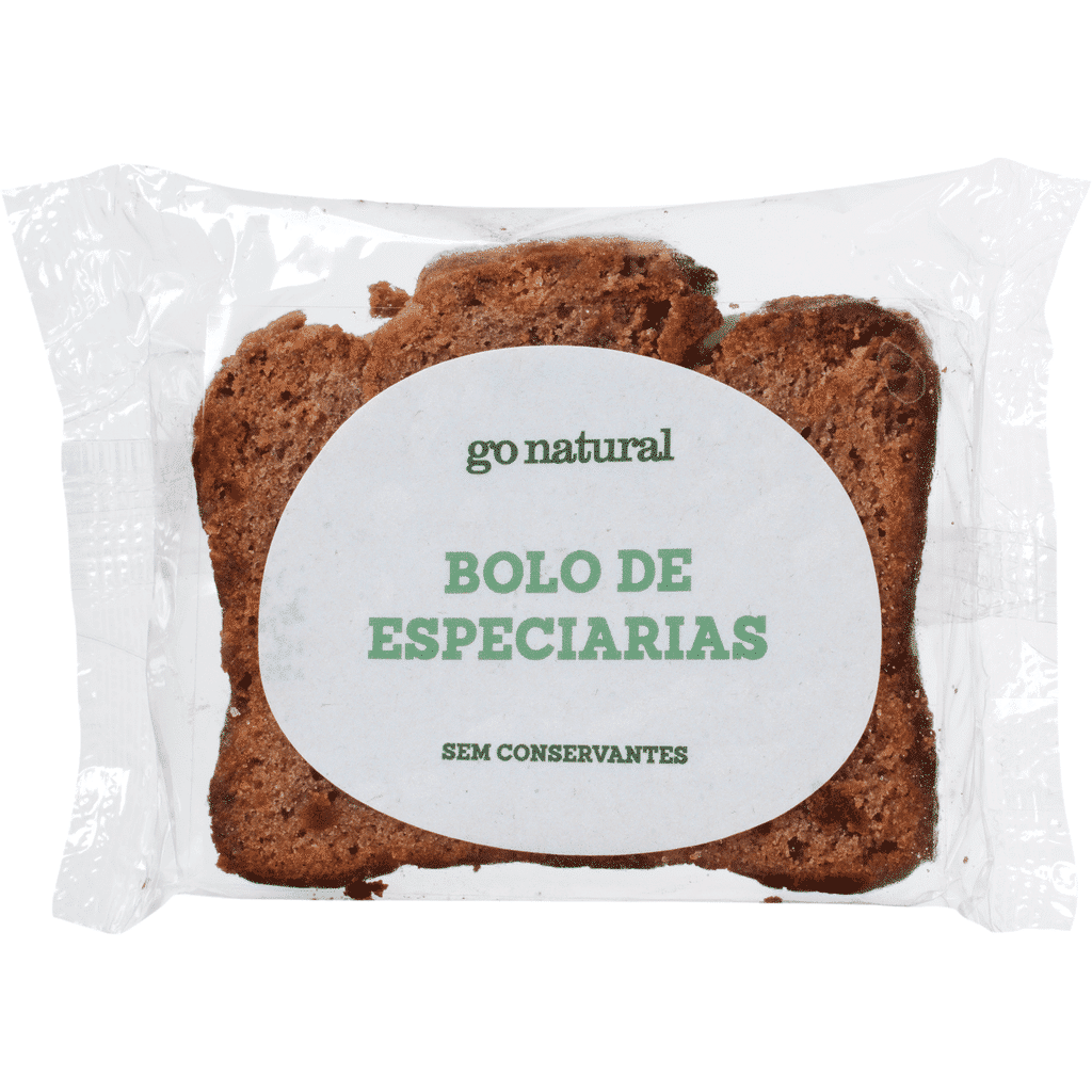 Fatia de Bolo de Especiarias - GO NATURAL