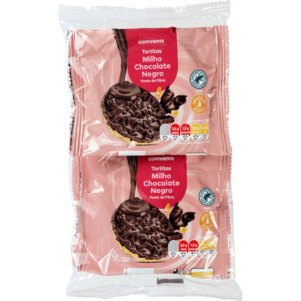 Tortitas de Milho Chocolate Negro - CONTINENTE