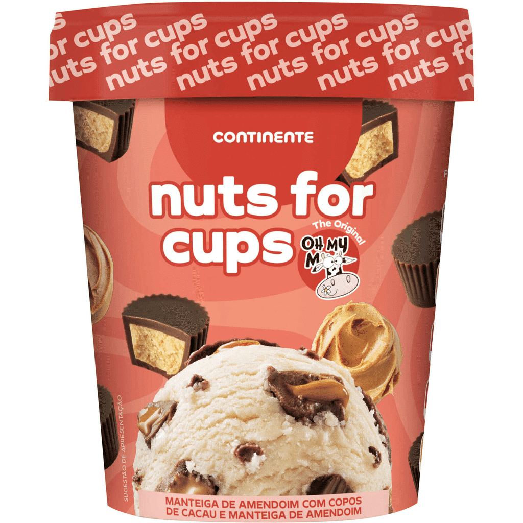 Gelado Nuts for Cups - CONTINENTE