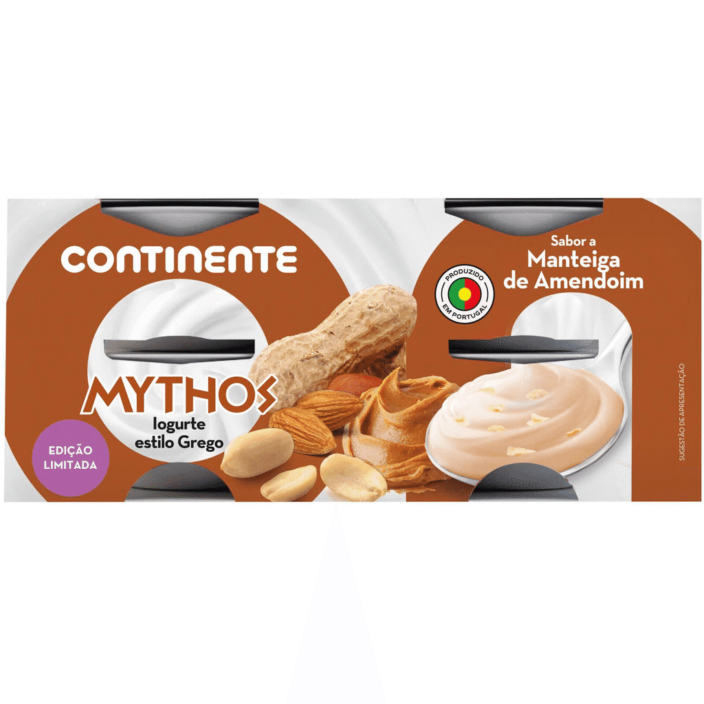 Iogurte Grego Mythos Manteiga de Amendoim - CONTINENTE