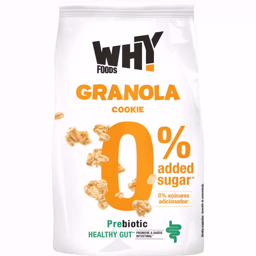 Granola Cookies sem Açúcar - WHY FOODS