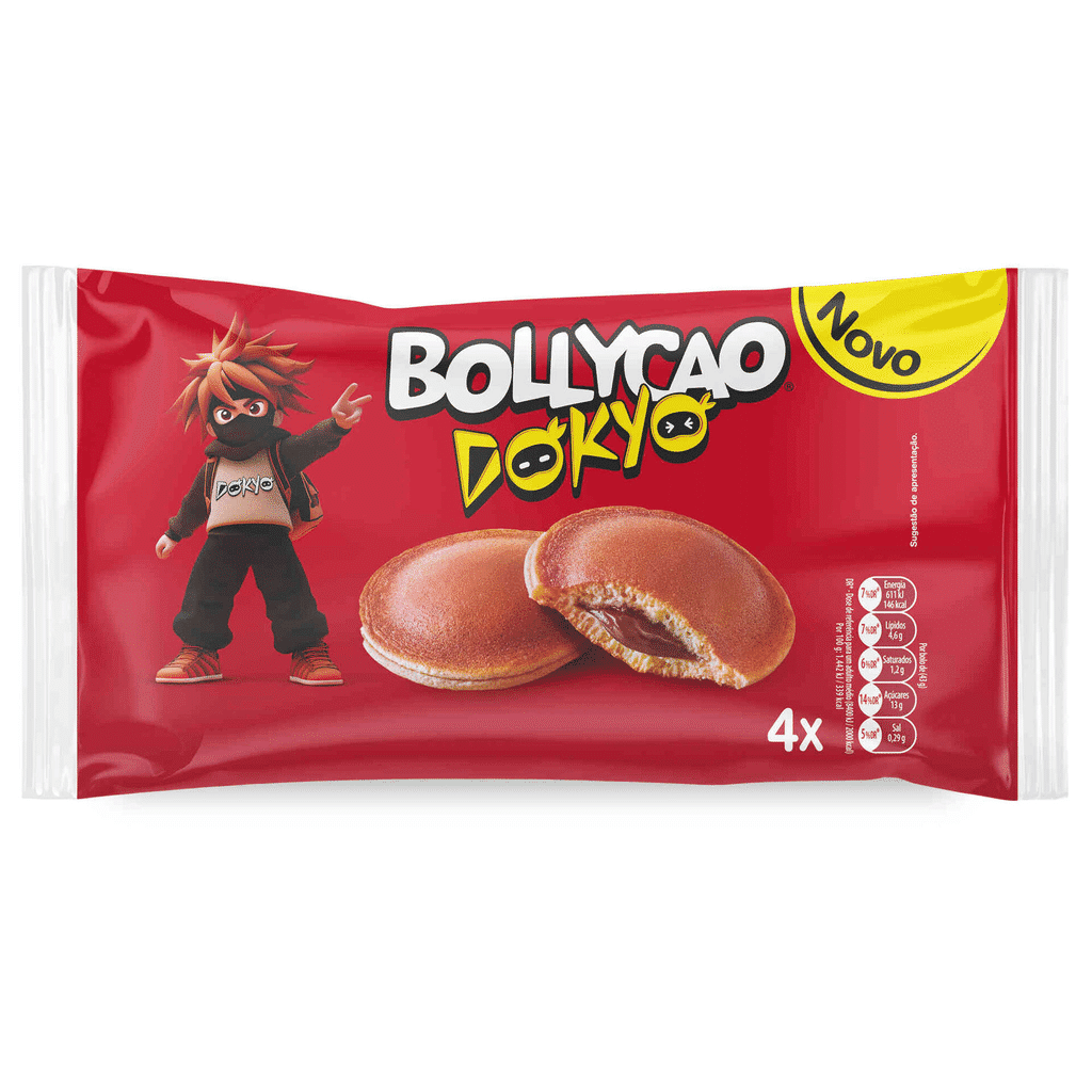 Bolo com Recheio de Chocolate Dokyo - BOLLYCAO