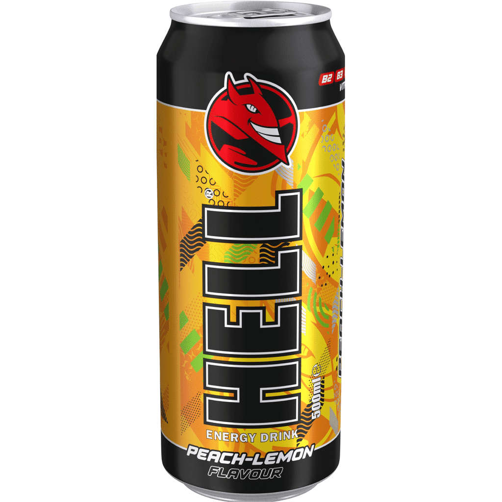Bebida Energética Pêssego e Limão - HELL