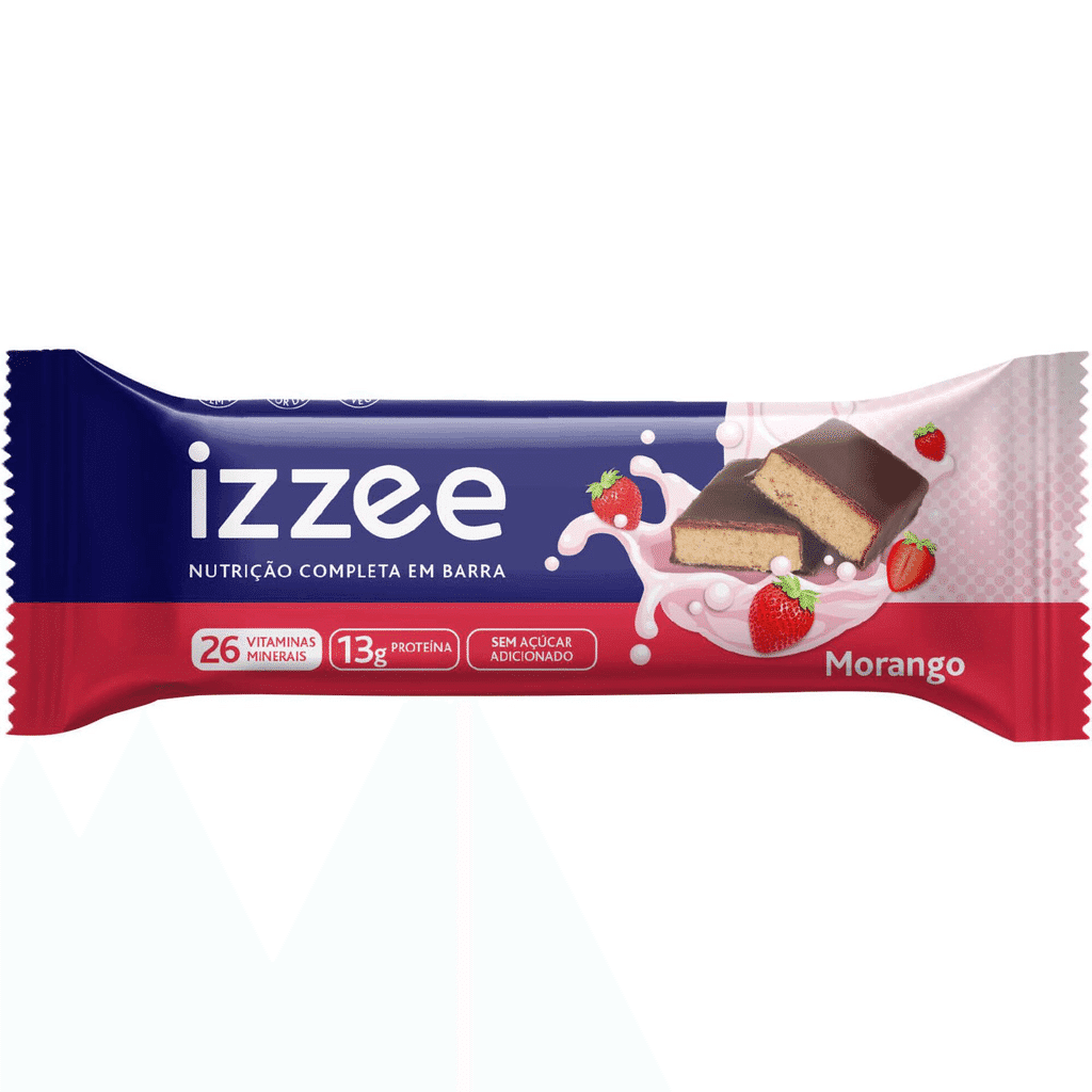 Barra Proteína Morango - IZZEE