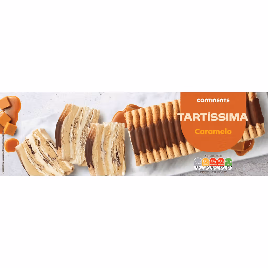 Tarte Gelada Tartíssima Caramelo - CONTINENTE