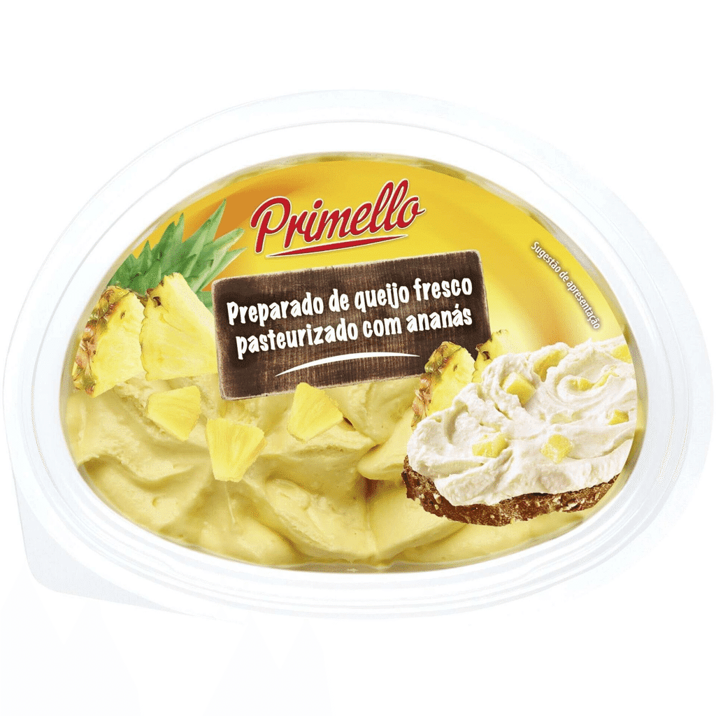 Queijo Fresco para Barrar com Ananás - PRIMELLO