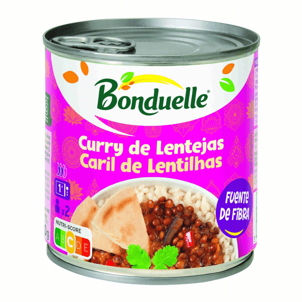 Caril de Lentilhas - BONDUELLE