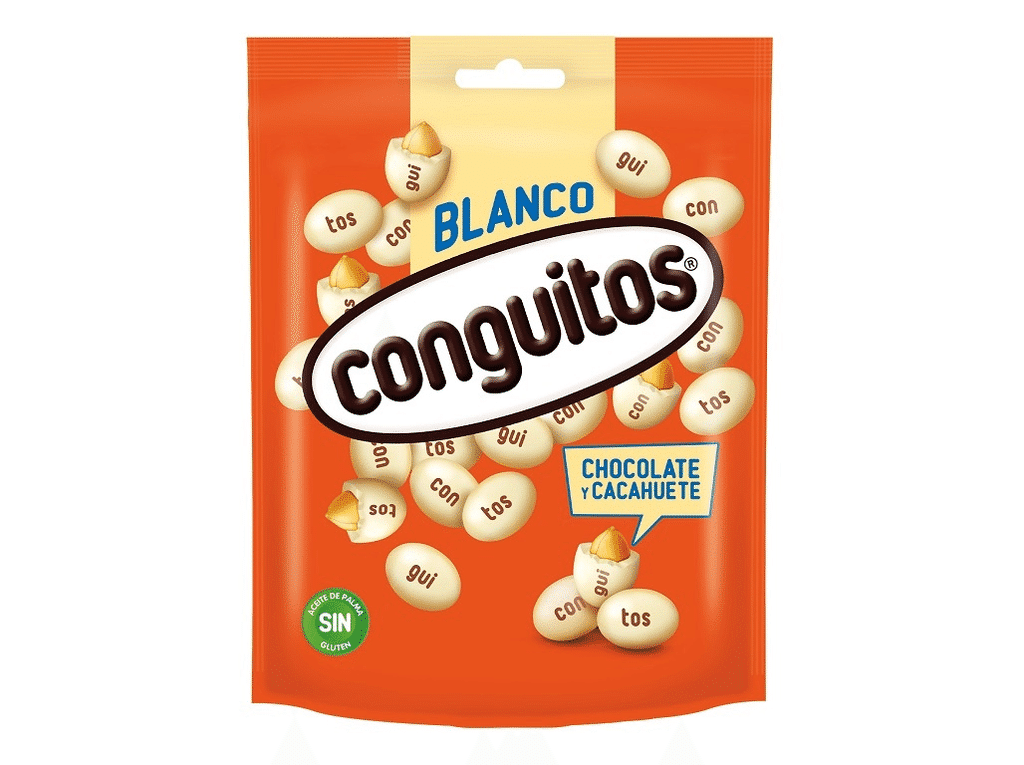 Amendoim Lacasa Chocolate Branco 200g - CONGUITOS