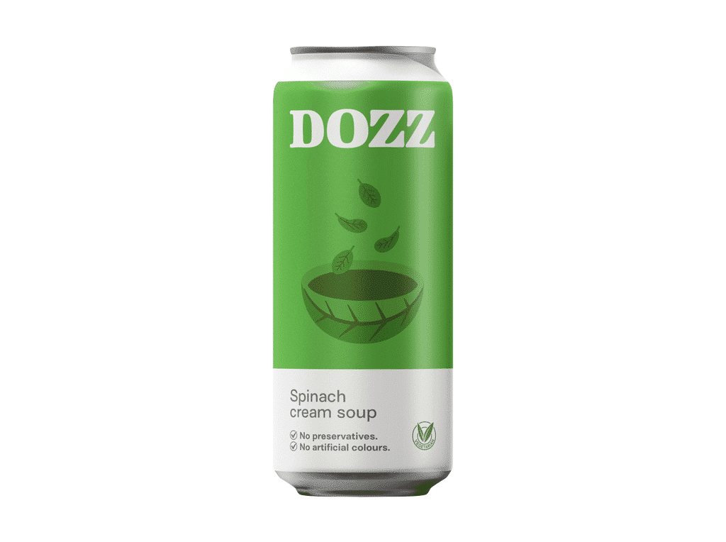 Sopa De Espinafres Cremosa 310 Ml - DOZZ