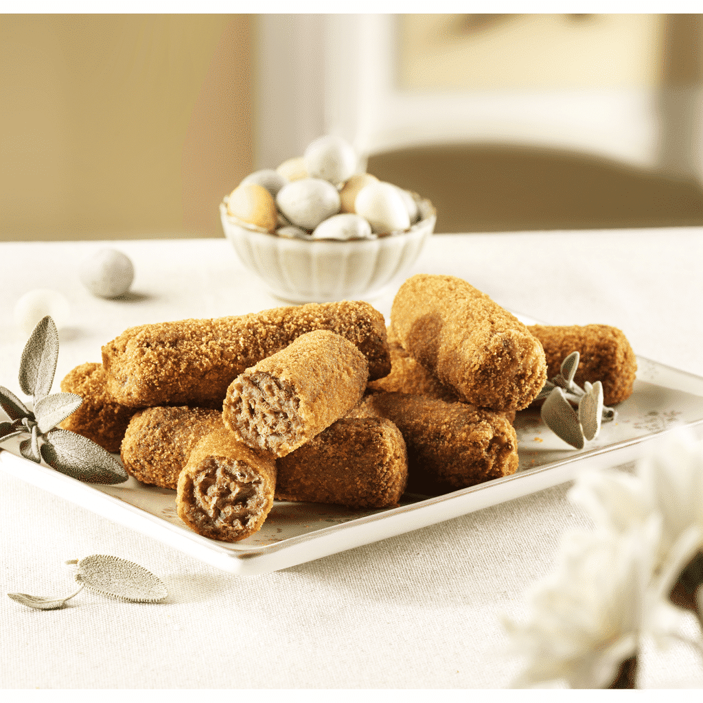 Croquetes 100% Carne de Bovino - COZINHA CONTINENTE