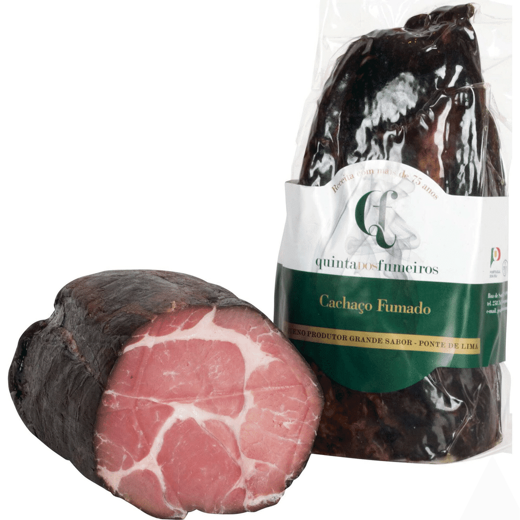 Cachaço Fumado Fatiado no Balcão - QUINTA DOS FUMEIROS