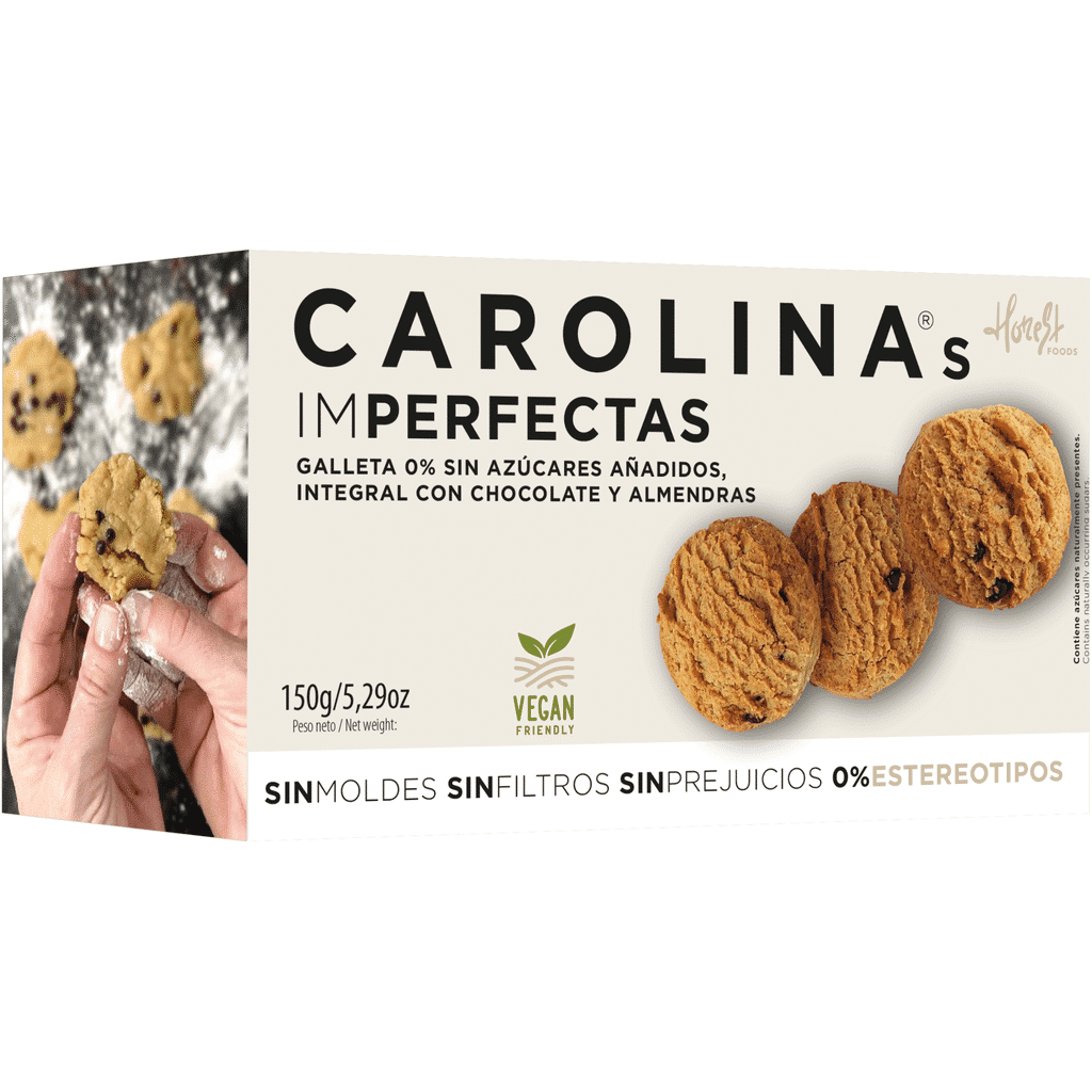 Bolachas Integrais de Amêndoa com Pepitas Chocolate - CAROLINA