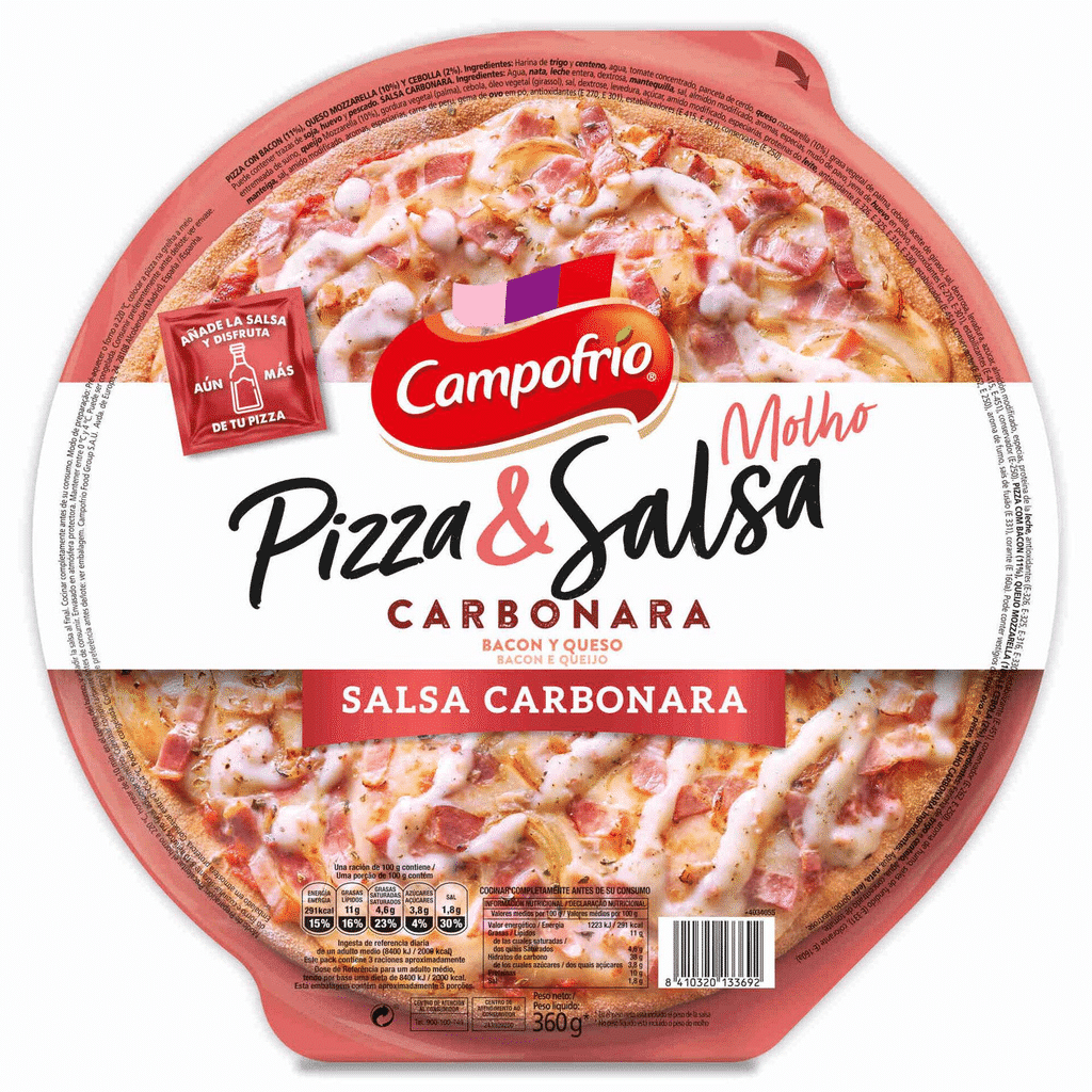 Pizza Fresca Carbonara - CAMPOFRIO