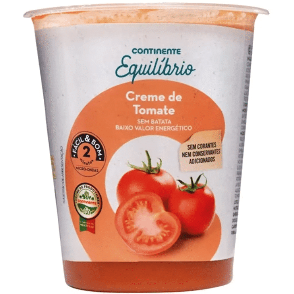 Sopa de Tomate - CONTINENTE EQUILÍBRIO FÁCIL & BOM