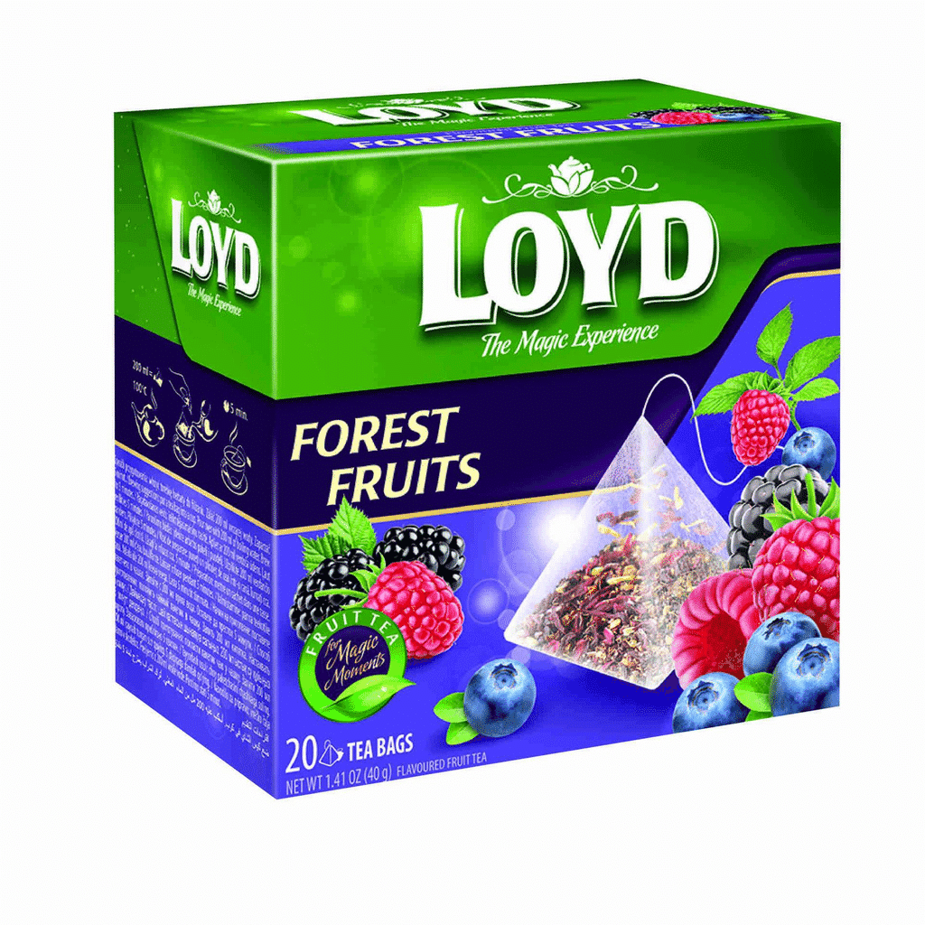 Infusão Frutas do Bosque Saquetas - LOYD