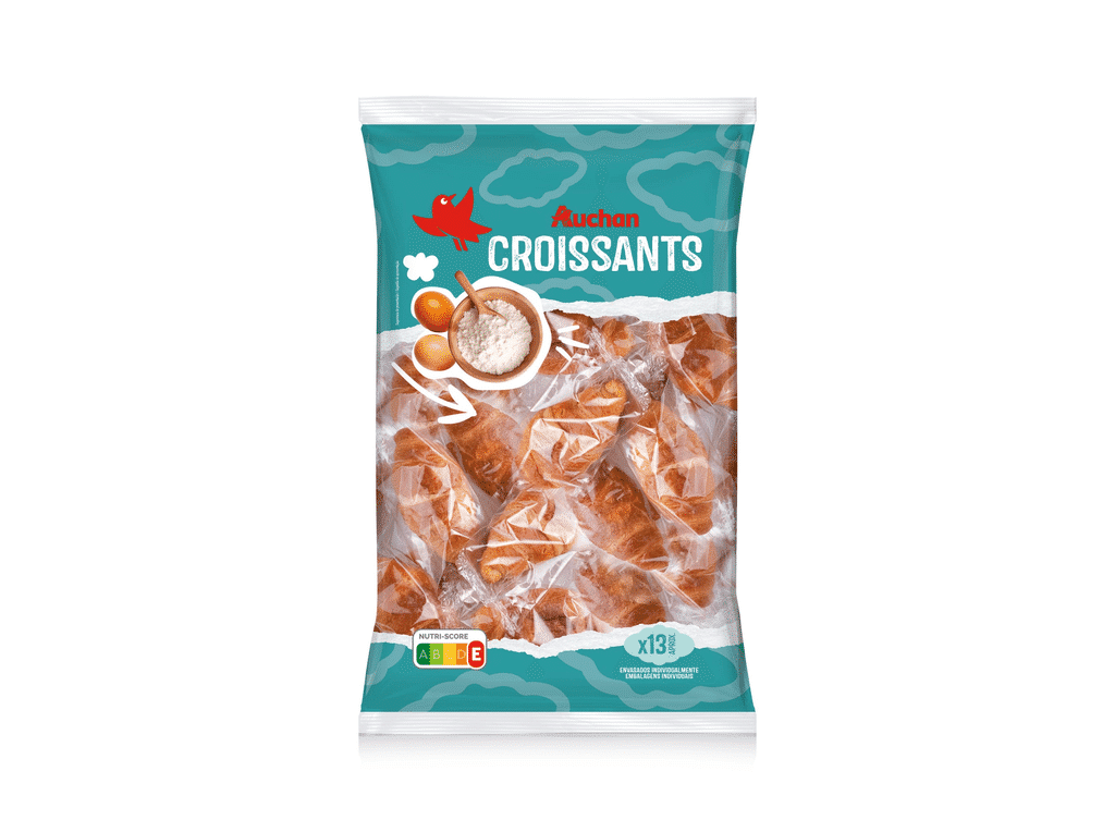 Croissants 400g 13un - AUCHAN