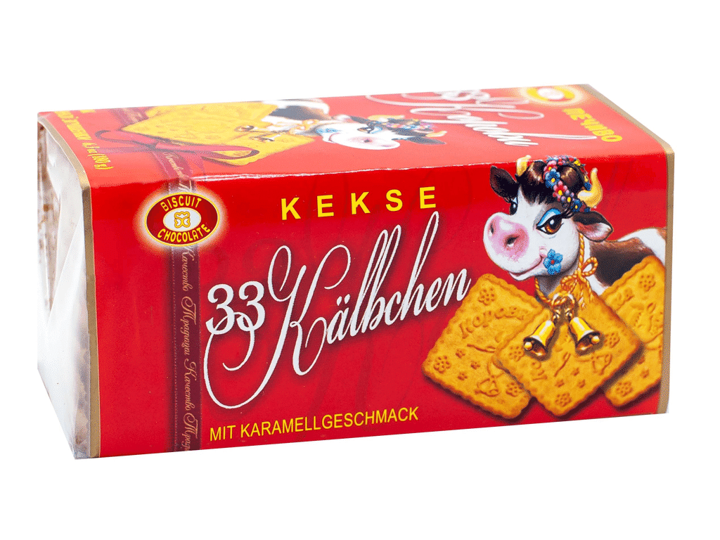 Bolacha 33 Korovi Leite Condensado 180g - BISQUIT