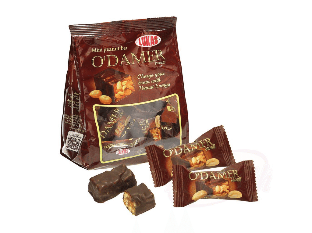 Bombons Chocolate Amendoim 200g - LUKAS