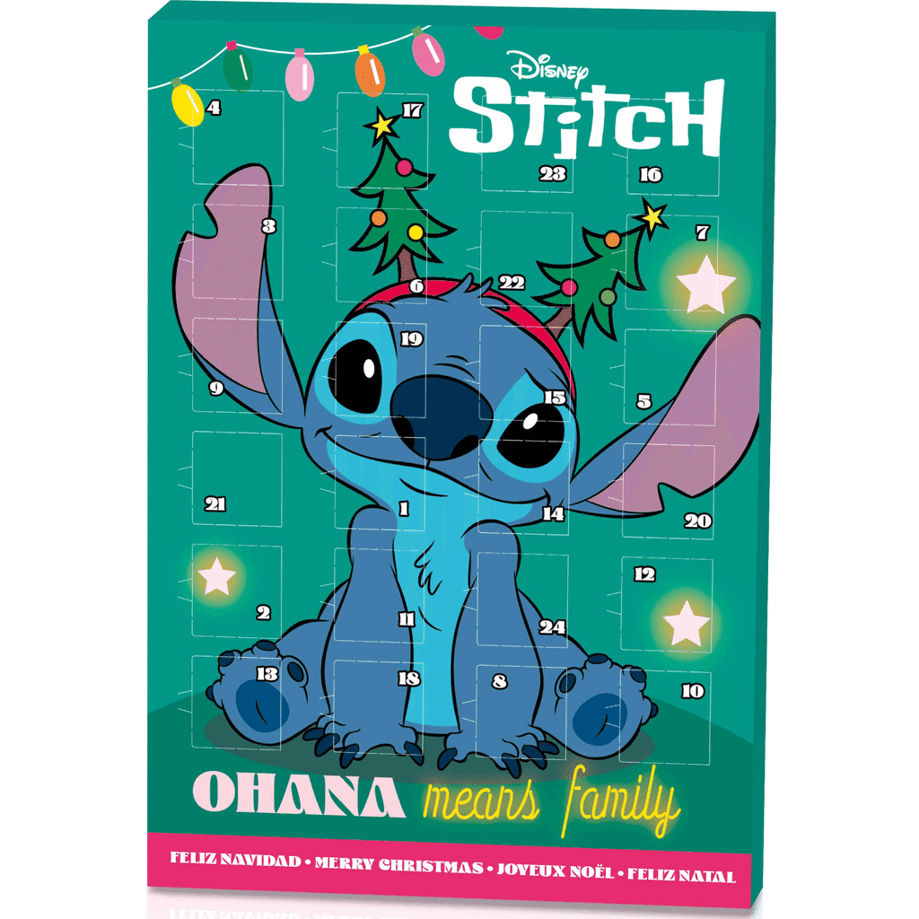 Calendário do Advento de Chocolate Stitch - LACASA