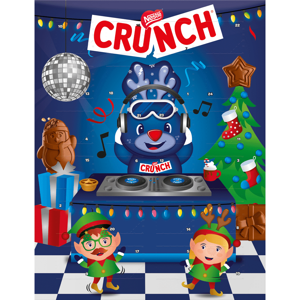 Calendário do Advento de Chocolate - CRUNCH