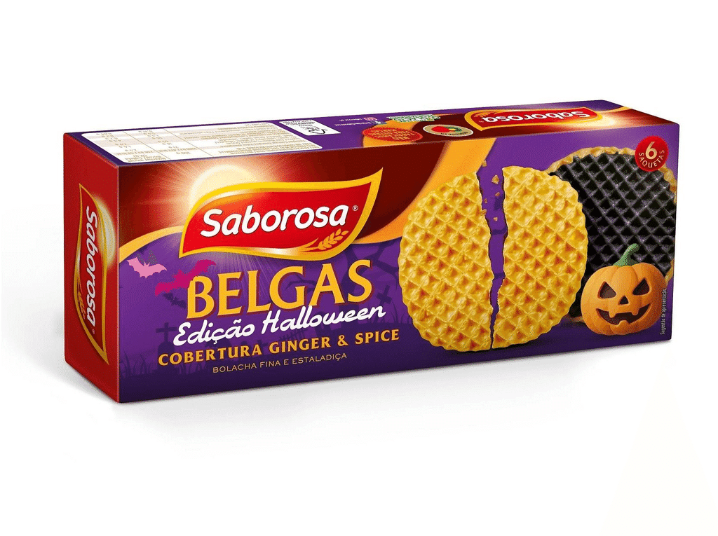 Bolacha Belga Saborosa Halloween 220g - BELGA SABOROS