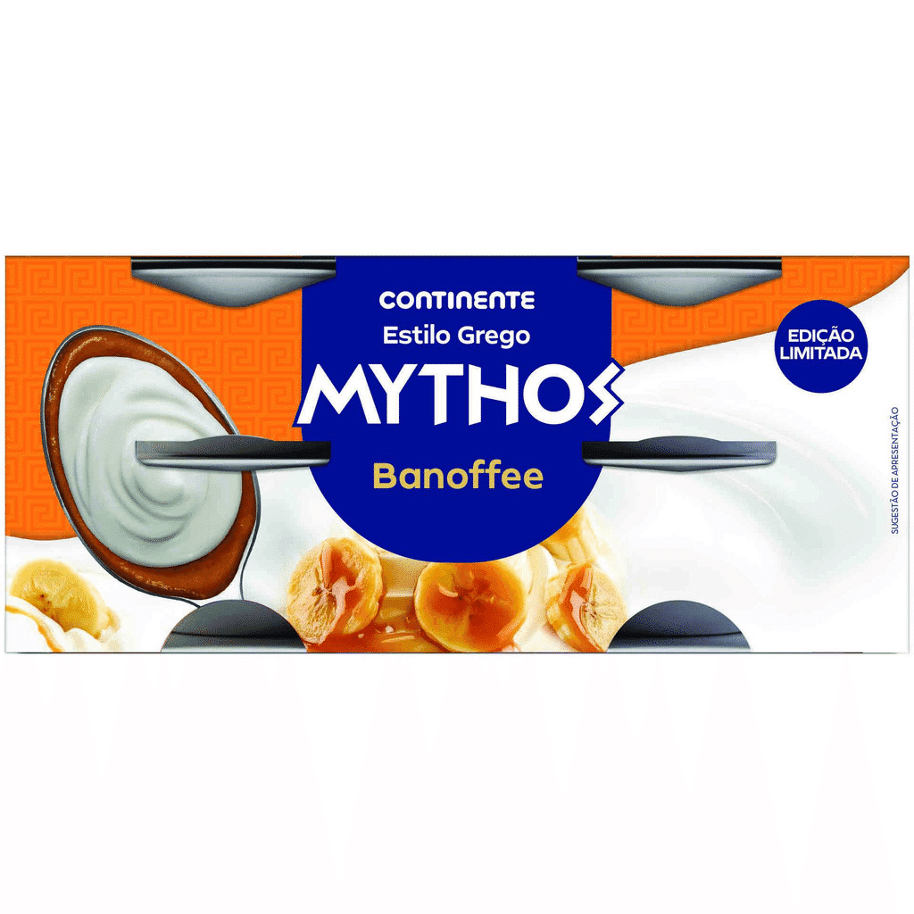 Iogurte Grego Mythos Banoffee - CONTINENTE