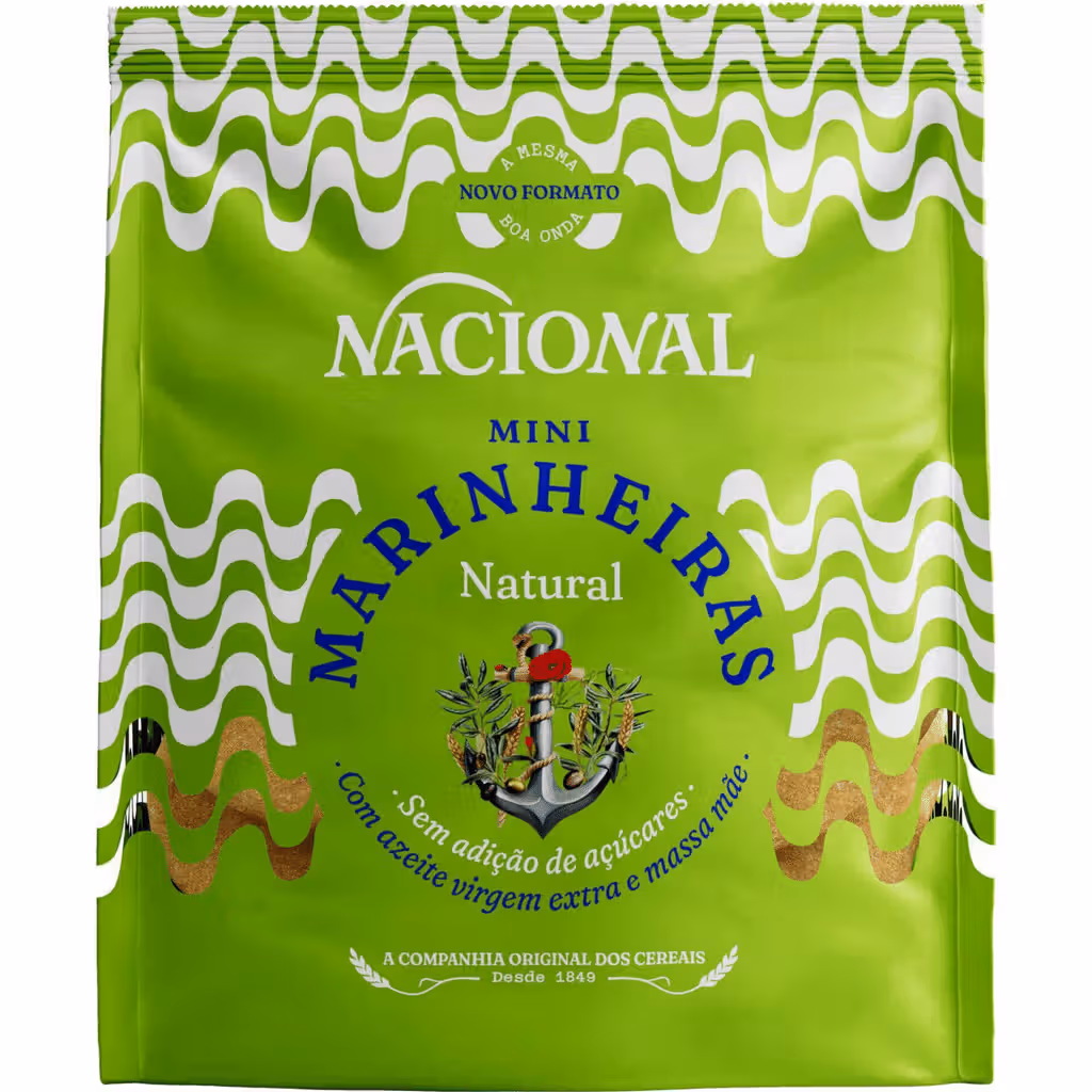 Bolachas Mini Marinheiras Naturais - NACIONAL