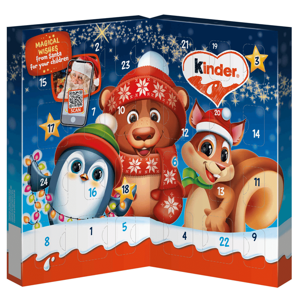 Calendário do Advento de Chocolate Mix - KINDER
