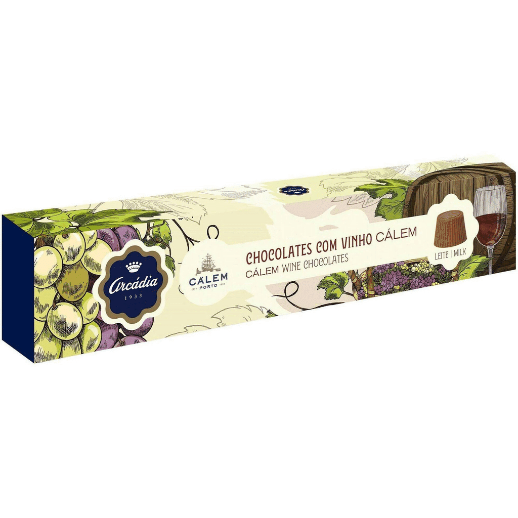 Bombons de Chocolate de Leite e Vinho do Porto - ARCÁDIA