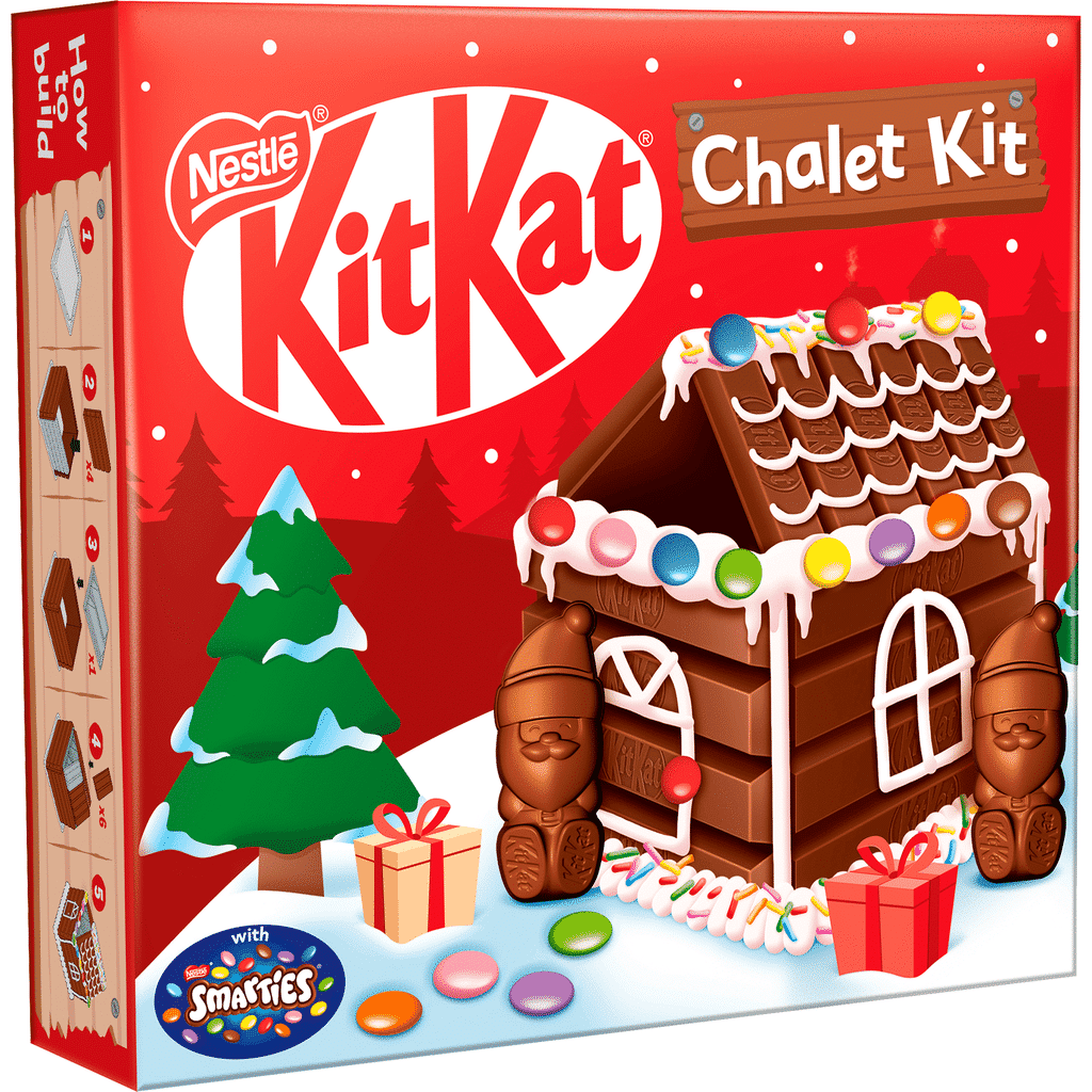 Kit de Chocolates de Natal Chalet - KIT KAT