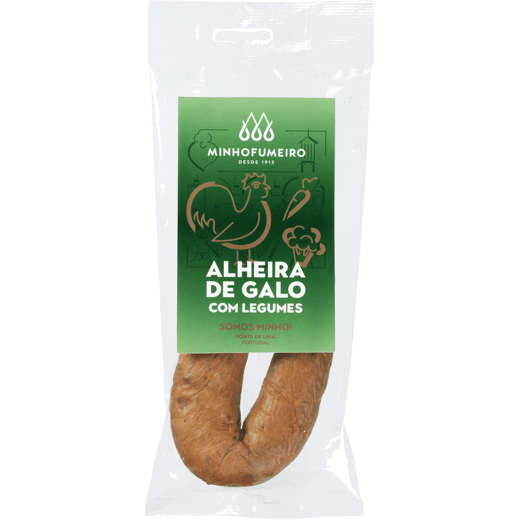 Alheira de Galo com Legumes - MINHO FUMEIRO