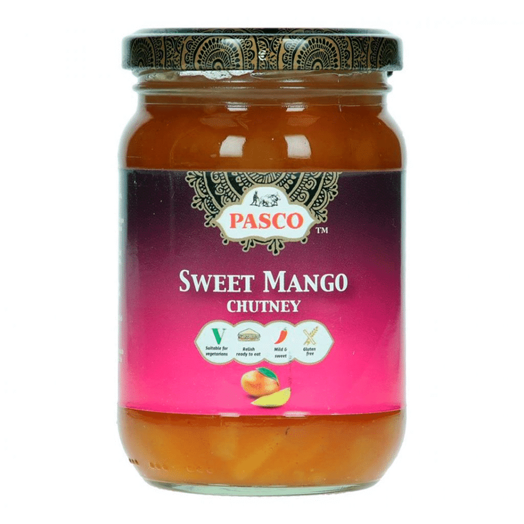 Chutney de manga suave, emb. 320g - PASCO