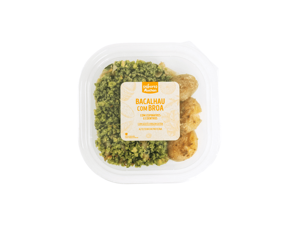 Bacalhau Com Broa 300 G - SABORES AUCHAN