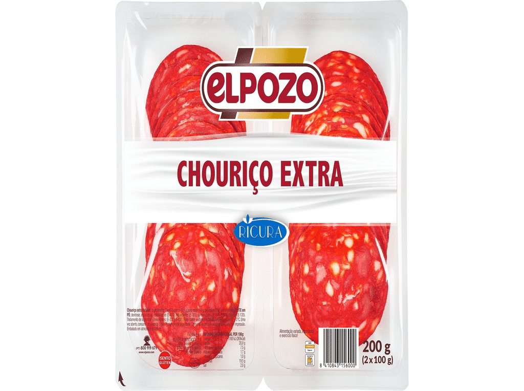 Chouriço Extra 2x100g - RICURA