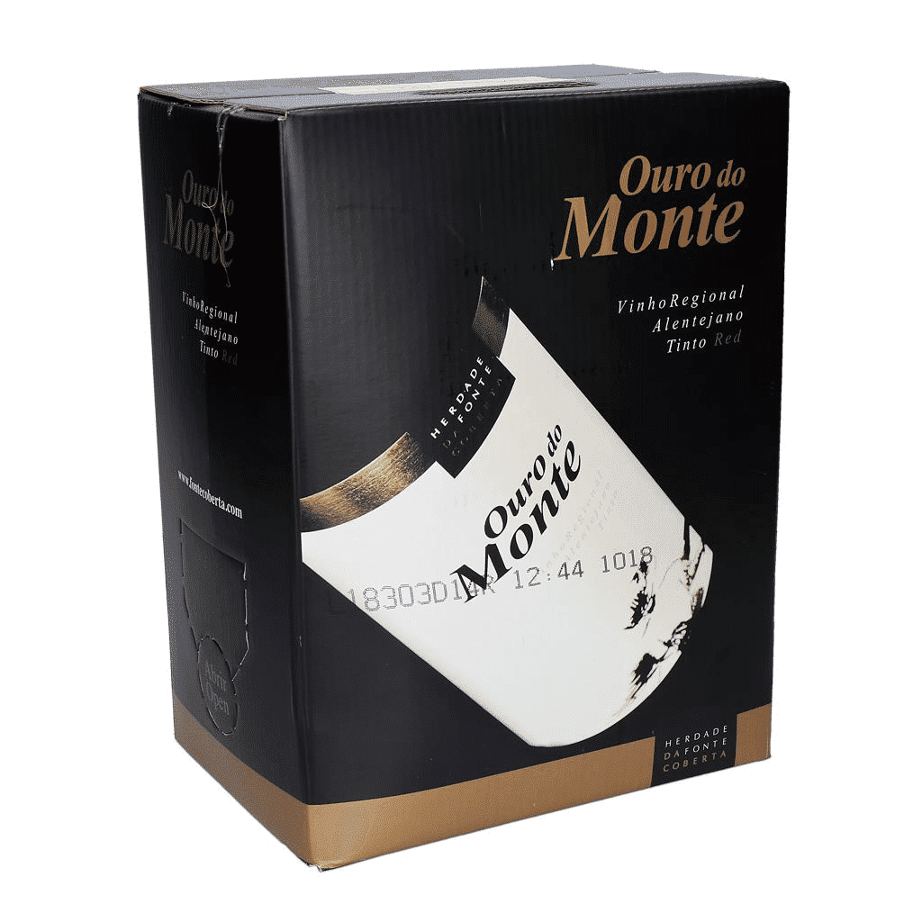 Vinho Tinto Regional Alentejano, Bag In Box, 5 lt - OURO MONTE