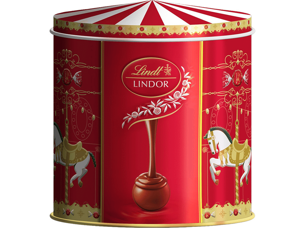 Bombons Lata Musical 225g - LINDT LINDOR