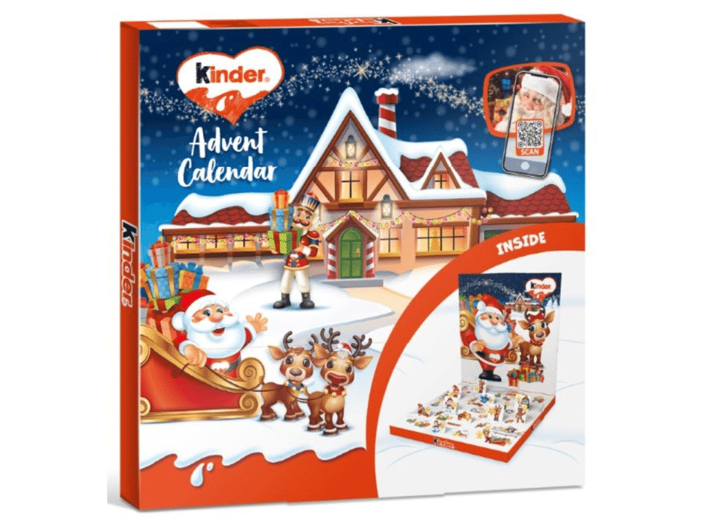Calendário Advento Mix Pop Up 123g - KINDER