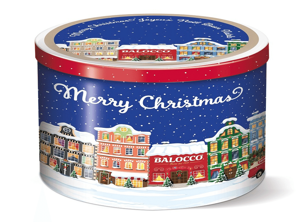 Pandoro Lata Merry Christmas 750g - BALOCCO