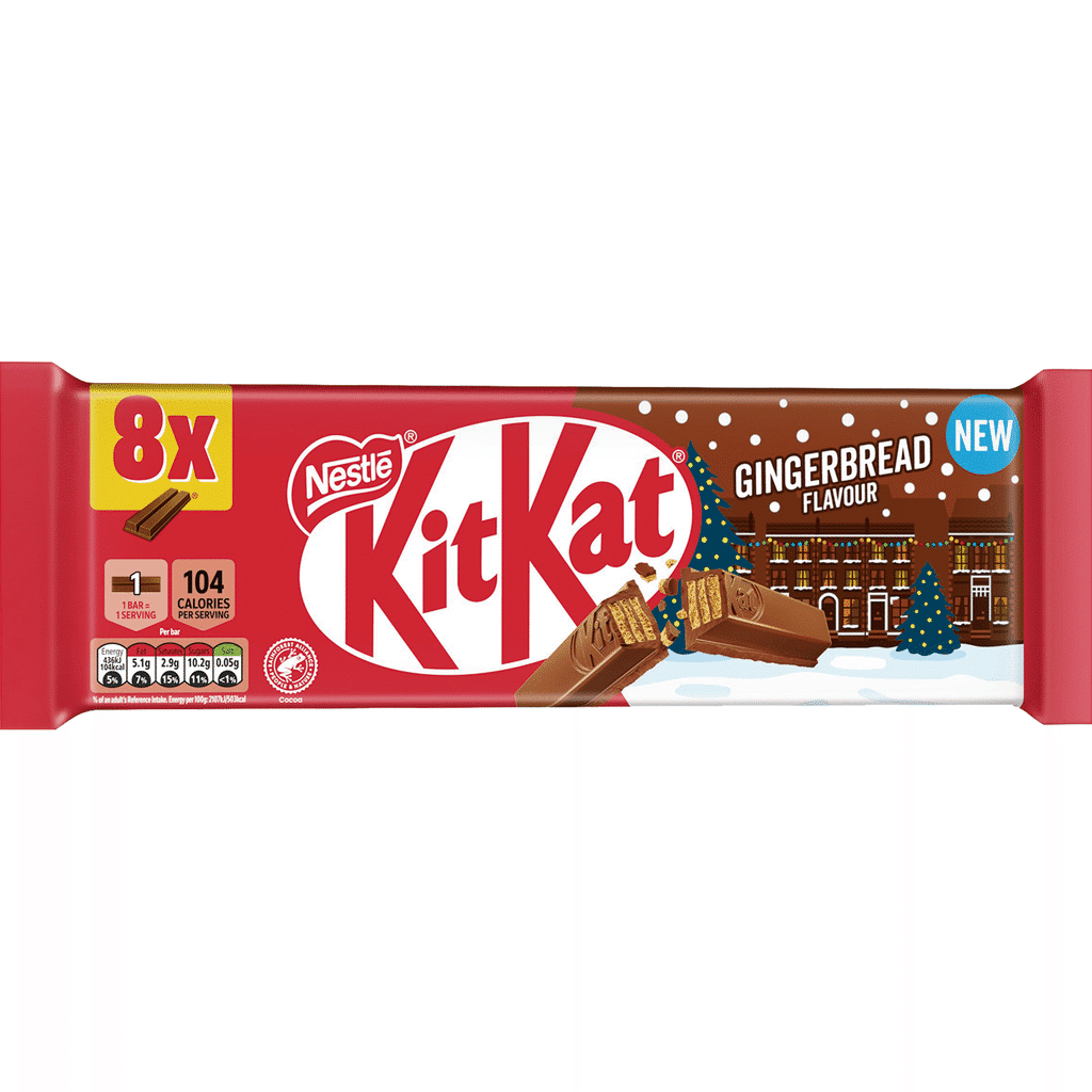 Snack de Chocolate de Leite Sabor a Gengibre - KIT KAT
