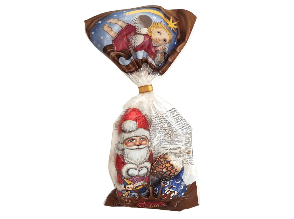 Fantasias Natal Saqueta Pai Natal+bolas 65 Gr - COSMO
