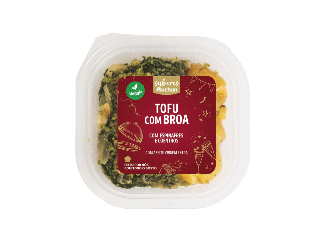 Tofu Com Broa 340 G - SABORES AUCHAN