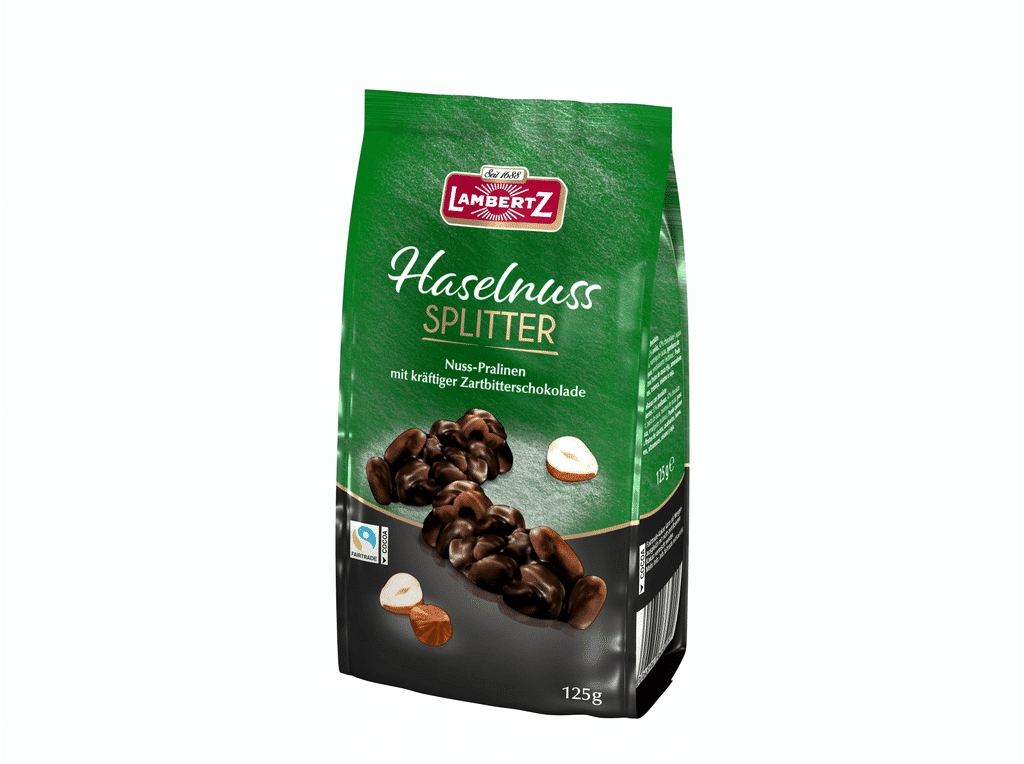 Crocantes De Chocolate Com Avelã 125g - LAMBERTZ
