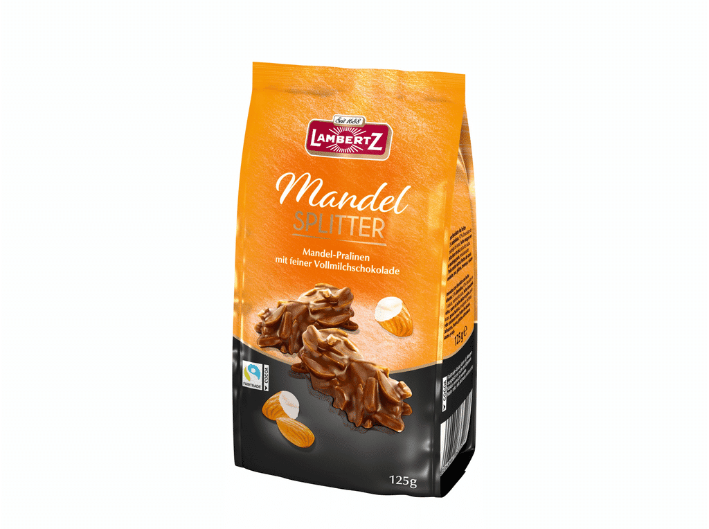 Crocantes De Chocolate Com Amendôas 125g - LAMBERTZ