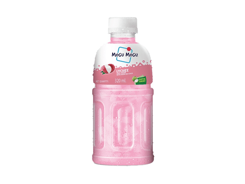 Bebida Nata De Coco Lychee 320ml - MOGU MOGU