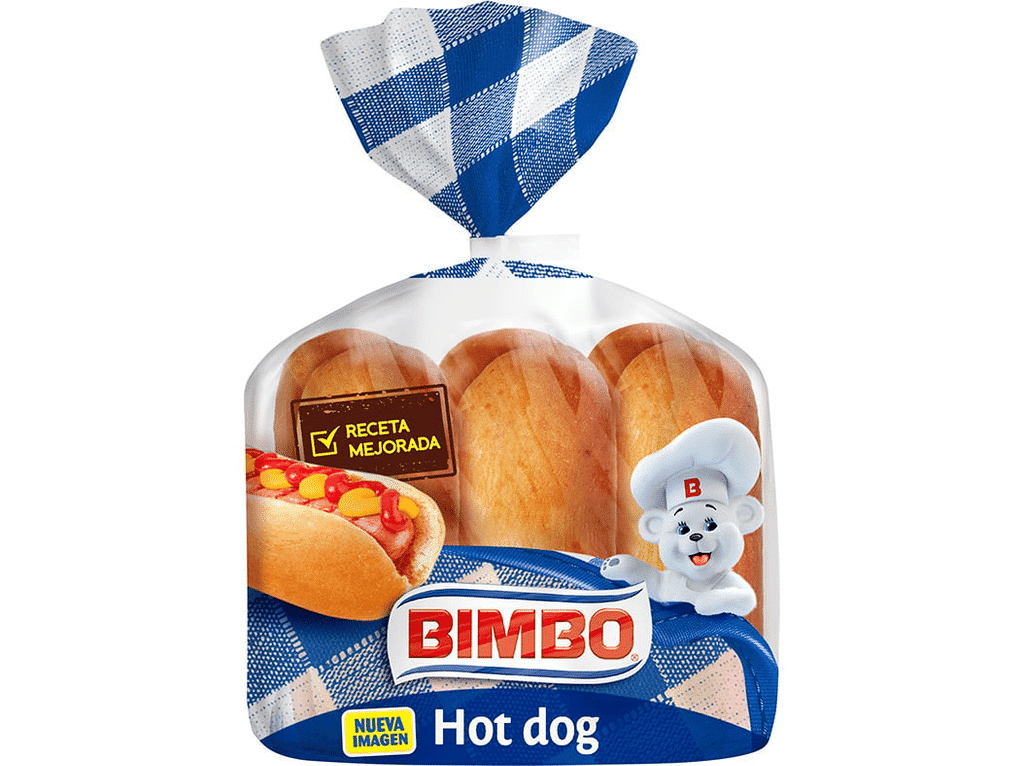 Pão Hot-dog 6un 330g - BIMBO
