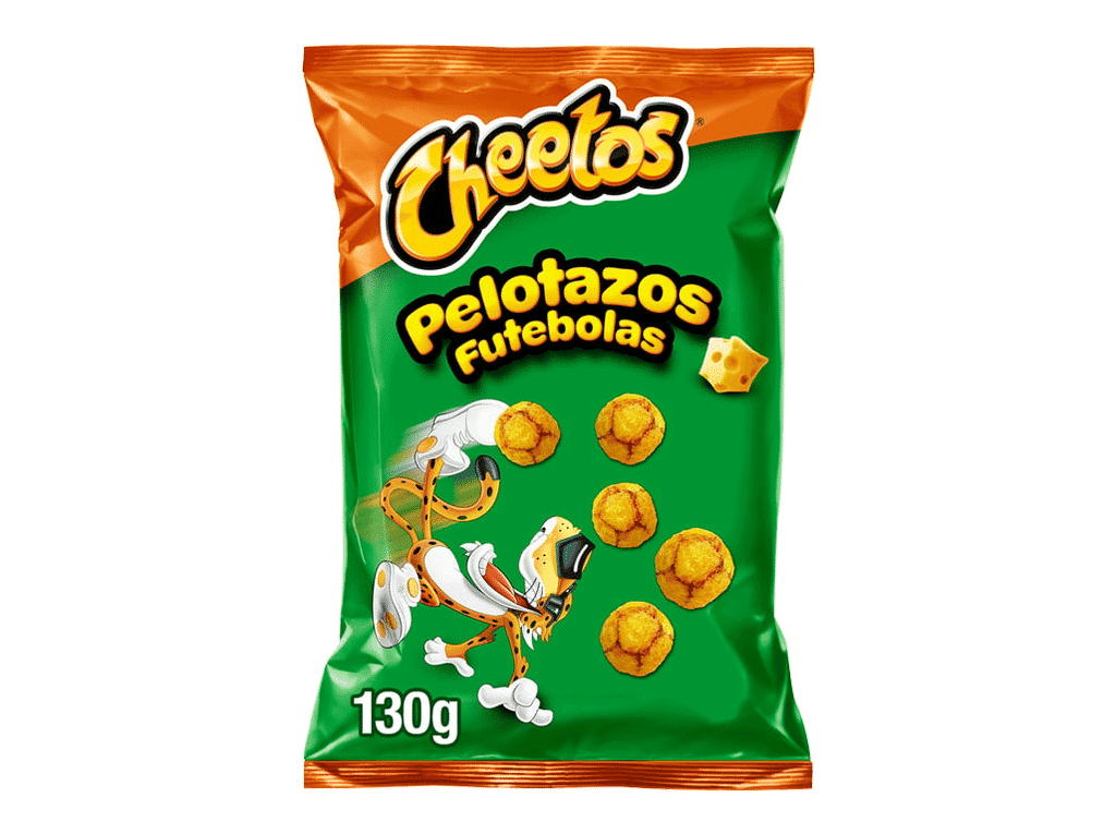 Aperitivo Futebolas 130g - CHEETOS