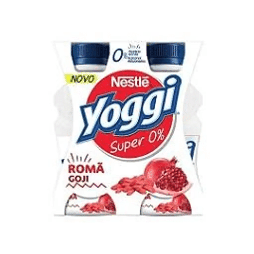 Iogurte líquido yoggi super 0% romã e goji - NESTLÉ