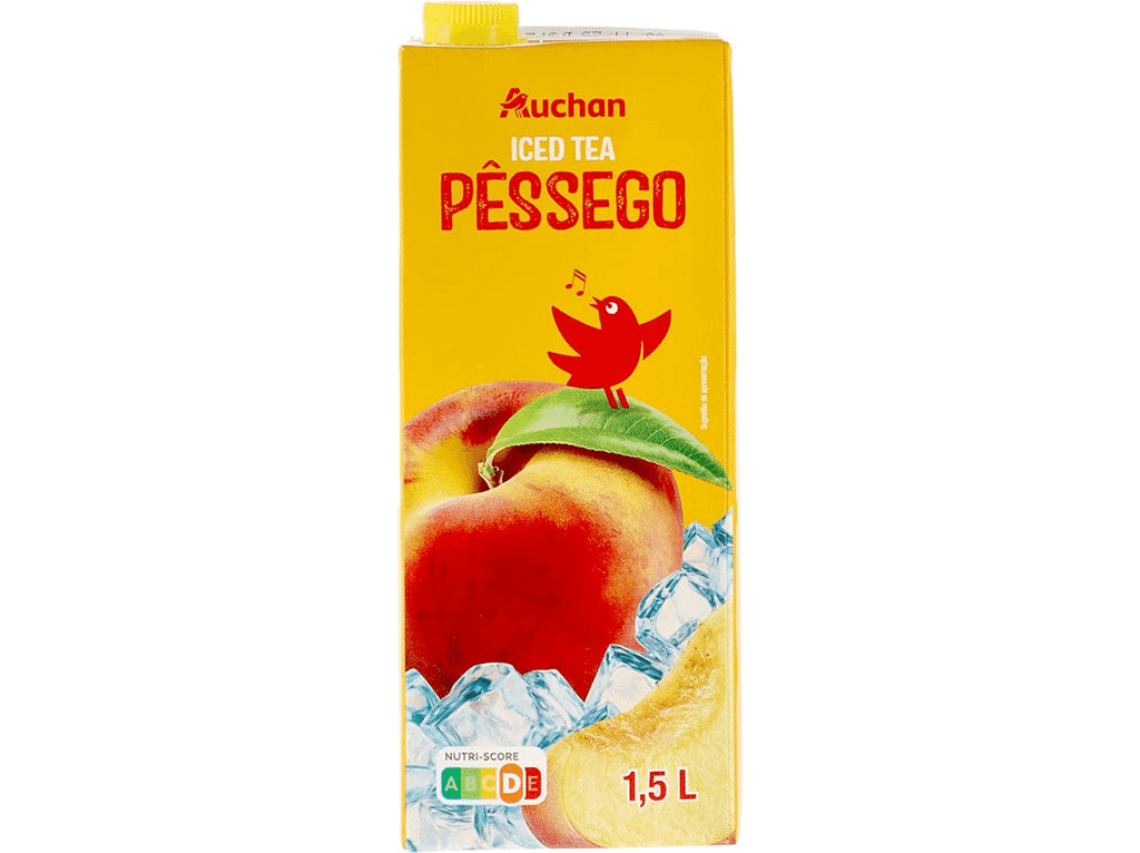 Iced Tea Pêssego Brick 1.5l - AUCHAN